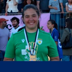 Leonor Carvalho ganhou prémio de melhor guarda-redes