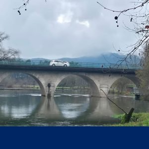 Caminhada pelas águas nas Caldas das Taipas