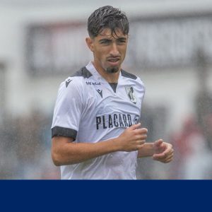 Rica Rocha estreou-se pela equipa principal