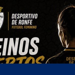 Ronfe com treinos abertos para o feminino