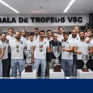Polo Aquático preencheu sala de troféus com mais três taças