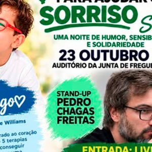Espetáculo solidário para ajudar o pequeno Santiago